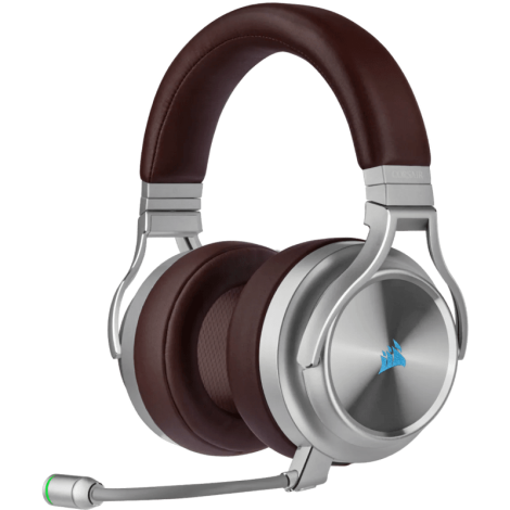 Auriculares Corsair Virtuoso Wireless SE BROWN, micrófono, Receptor USB, RGB