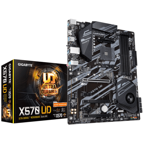 Motherboard Gigabyte X570 UD, rev 1.0, AM4, X570, DDR4,