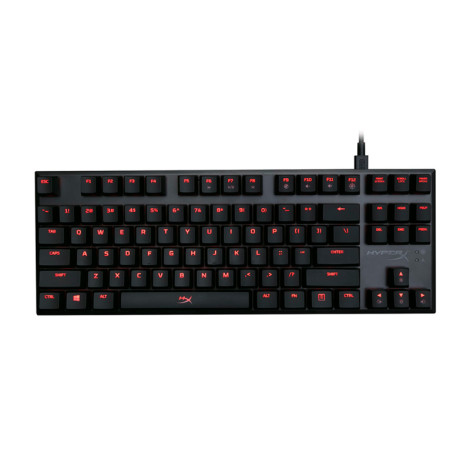Teclado Gamer kingston HyperX Alloy Fps Pro, MX Blue, ingles, mecánico, USB, teclas retriluminadas.