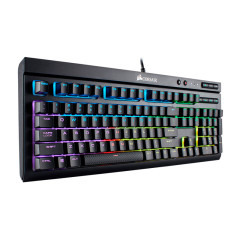 Teclado Corsair K68 RGB , CHERRY MX RED,  Multimedia, USB.