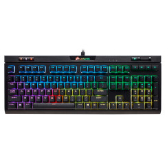 Teclado Gaming Corsair STRAFE RGB MK.2, Cherry MX Silent, USB 2.0