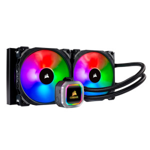 Sistema de enfriamiento Líquido Corsair Hydro Series H115i Platinum, CPU de Intel / AMD.