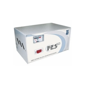 Estabilizador Elise - Fase FES-10, Sólido, 1.0kVA, 220V, 4 tomas a 220V, 1 toma a 110V.