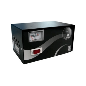 Estabilizador Elise - Fase FXE-10, Sólido, 1.0kVA, 4 tomas a 220VAC, 1 toma By-pass.