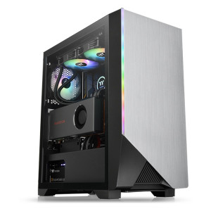 Case Thermaltake H550 TG, ARGB, Black, Mid-Tower 