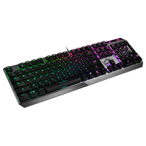 Teclado Gaming Gear Vigor GK50 Low Profile, Black, Ingles