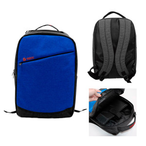 Mochila Teros, Azul, Nylon, notebook hasta 15.6".