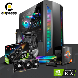 Configurador PC Render 3D Ryzen DDR5