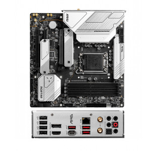 Motherboard MSI MAG B660M MORTAR WIFI DDR4, Intel B660, LGA1700, HDMI, DP, LAN, M-ATX.