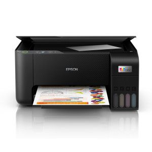 Impresora Multifuncional de tinta Epson EcoTank L3210, Imprime / Escanea / Copia / USB
