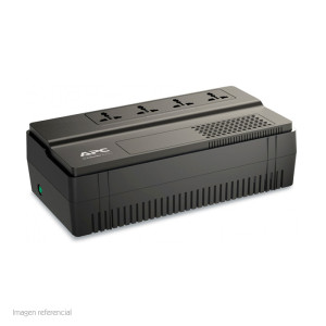 UPS APC BV650I-MS, línea interactiva, AVR, 650VA, 375W, 230VAC.