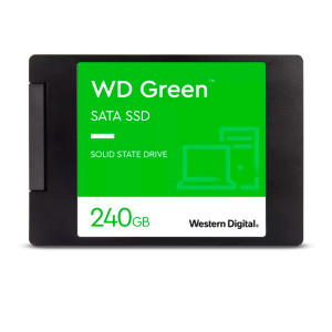 Unidad SSD WD Green 240GB, SATA 6Gb/s, 2.5", 7mm.