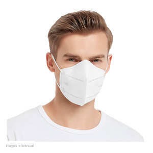 Mascarilla Protectora KN95, Caja x 20 unidades - Color Blanco